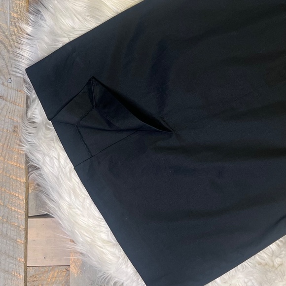 EUC [Brooks Brothers] Classic Navy Blue Sleeveless Knee Length Dress | 8 Medium - Picture 10 of 15